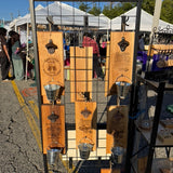 Hanging bottle opener
