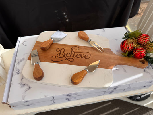 Believe Charcuterie Board