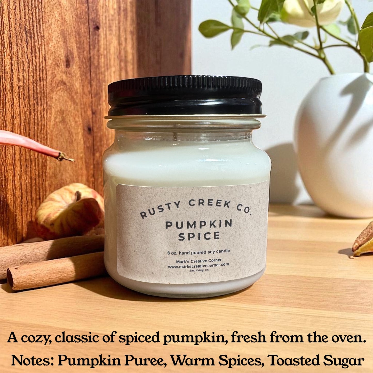 Rusty Creek Co. Fall Candles