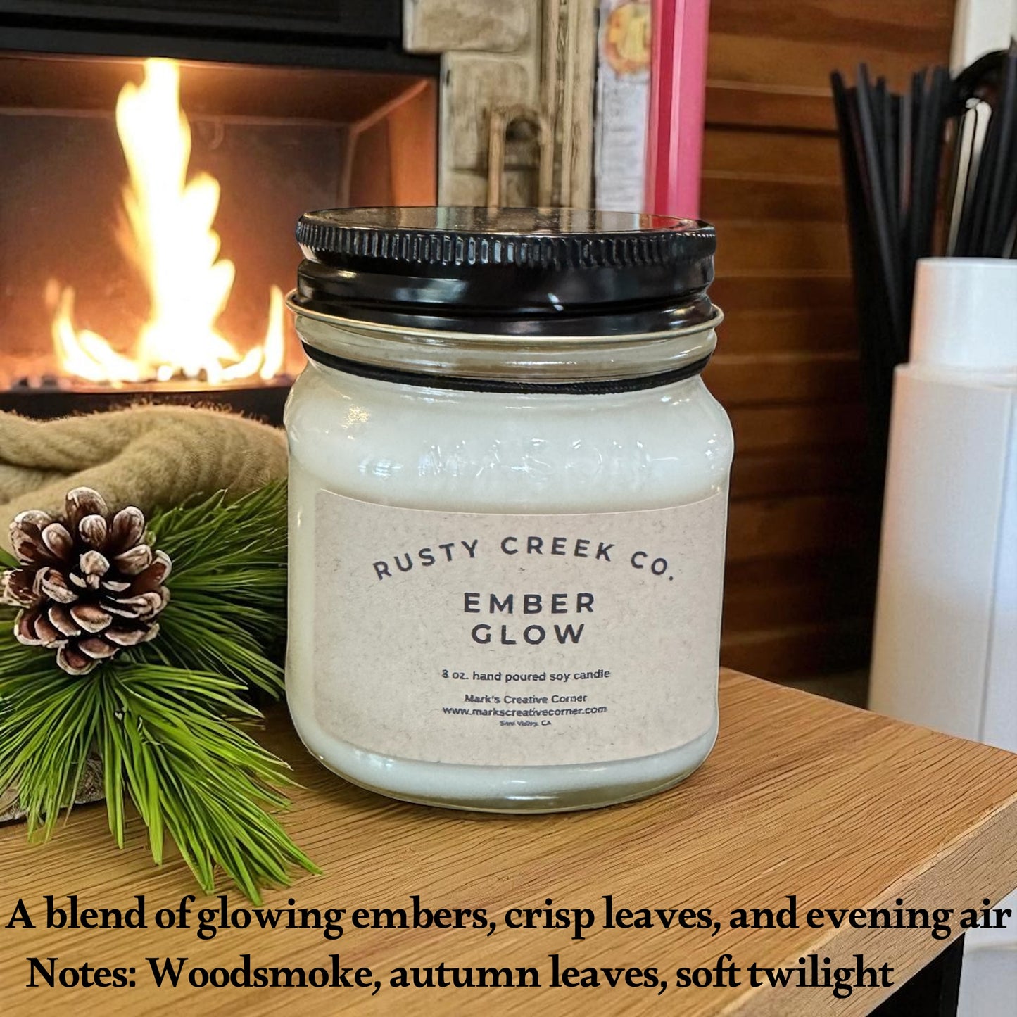 Rusty Creek Co. Fall Candles
