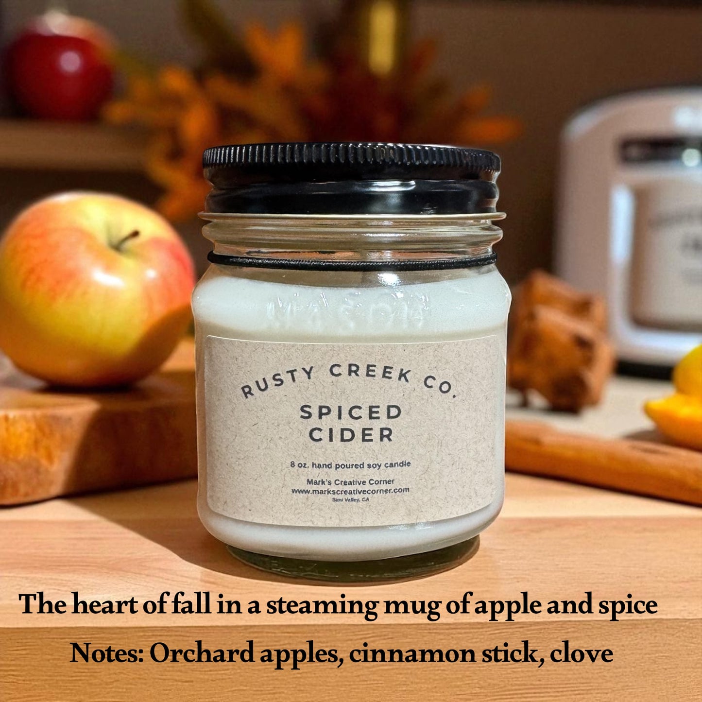Rusty Creek Co. Fall Candles