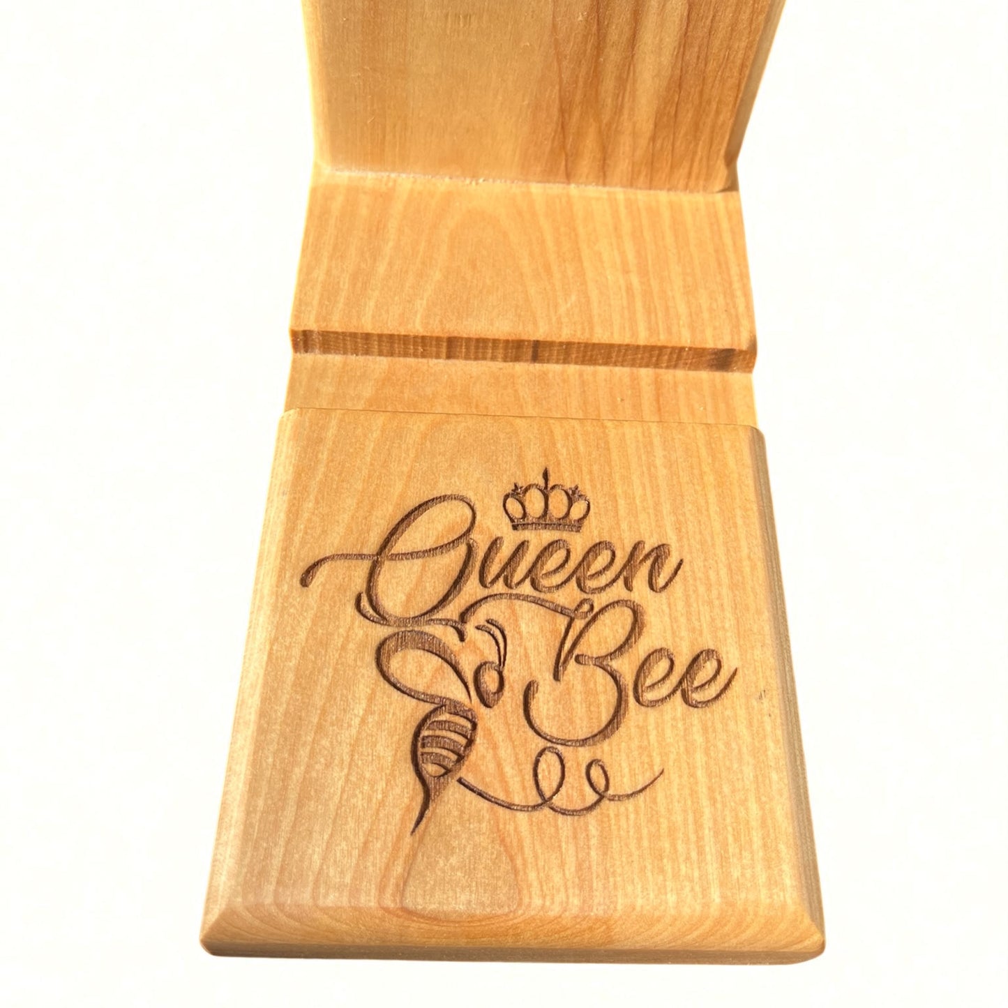 Birch cell phone holder