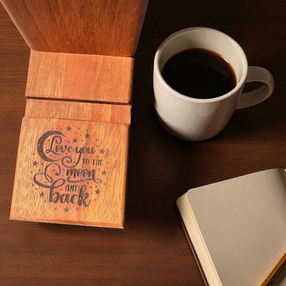 Birch cell phone holder