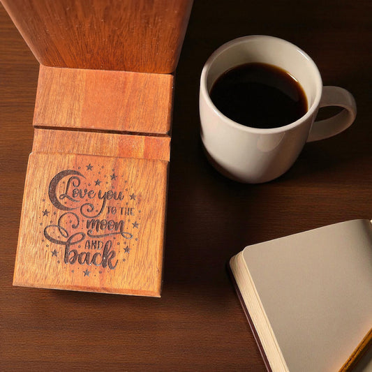 Birch cell phone holder